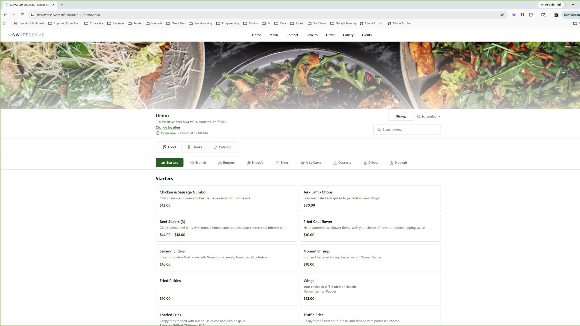 Seamless Online Ordering