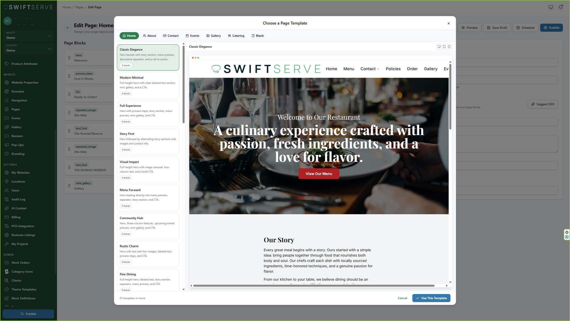 Your Brand, Your Website